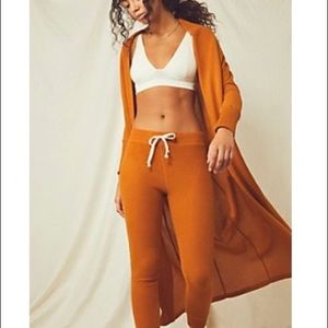 Free People & chill sweater and lounge pants set